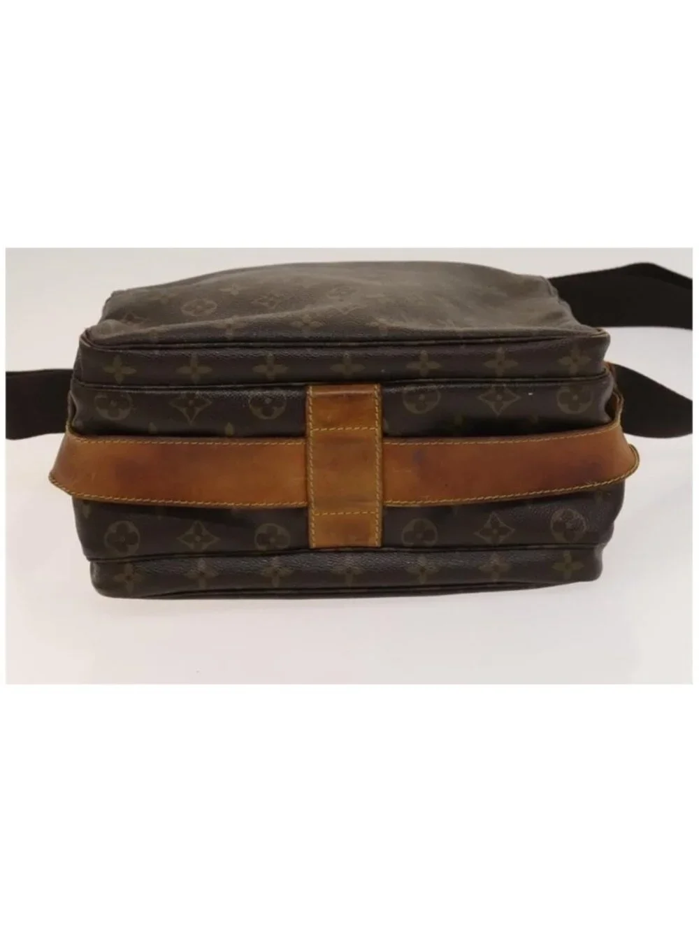 Authentic LOUIS VUITTON Monogram Naviglio Shoulder Bag SPO M50205 LV